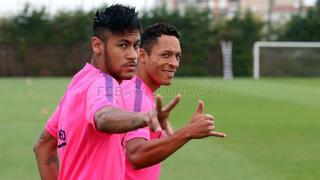 Neymar regresó a los entrenamientos con el Barcelona