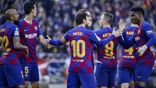 Barcelona se convirtió en el equipo más goleador en la historia de la Liga de España