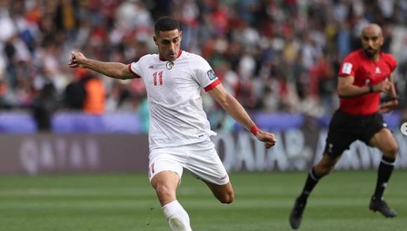Pablo Sabbag disputa con la selección de Siria la Copa Asiática | Foto: Instagram / pablosabbag11