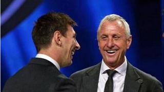 Lionel Messi: este fue el mensaje de adiós hacia Johan Cruyff