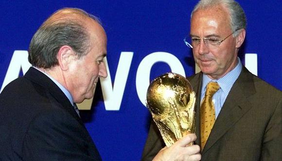 Blatter sobre Mundial 2006: versión de Beckenbauer es “absurda”
