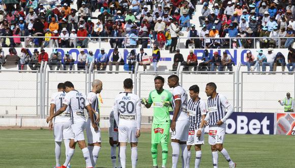 Alianza Lima perdió 4-1 ante Binacional en la final de ida de la Liga 1. (Foto: Jesús Saucedo / GEC)