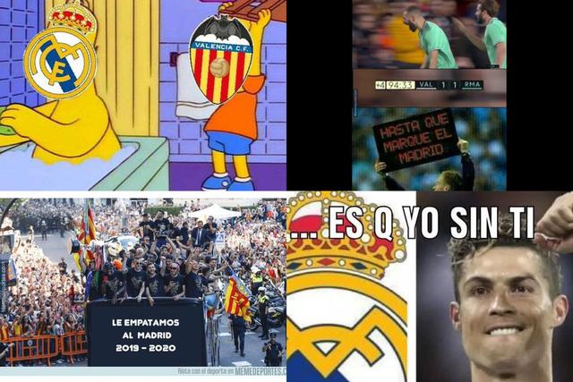 Los memes del Real Madrid-Valencia por LaLiga Santander