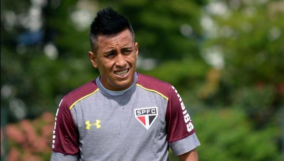 Christian Cueva podría dejar Sao Paulo en los próximos meses. (Foto: web)