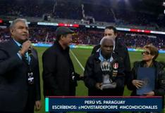 Perú vs. Paraguay: Pedro 'Perico' León recibió emotivo homenaje en el Red Bull Arena | VIDEO