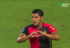 Melgar vs. Mannucci: golazo de Alexis Arias para el 1-0 de los arequipeños por Copa Sudamericana [VIDEO]