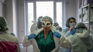 El hospital público de Moscú que es considerado un “modelo” en la lucha contra el coronavirus en Rusia