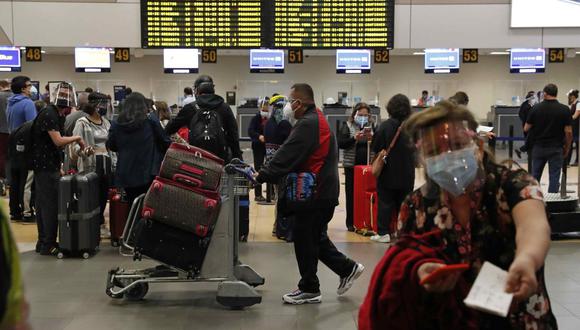 Número de viajeros con destino a EE.UU crece cada día (Foto: EFE/ Paolo Aguilar).