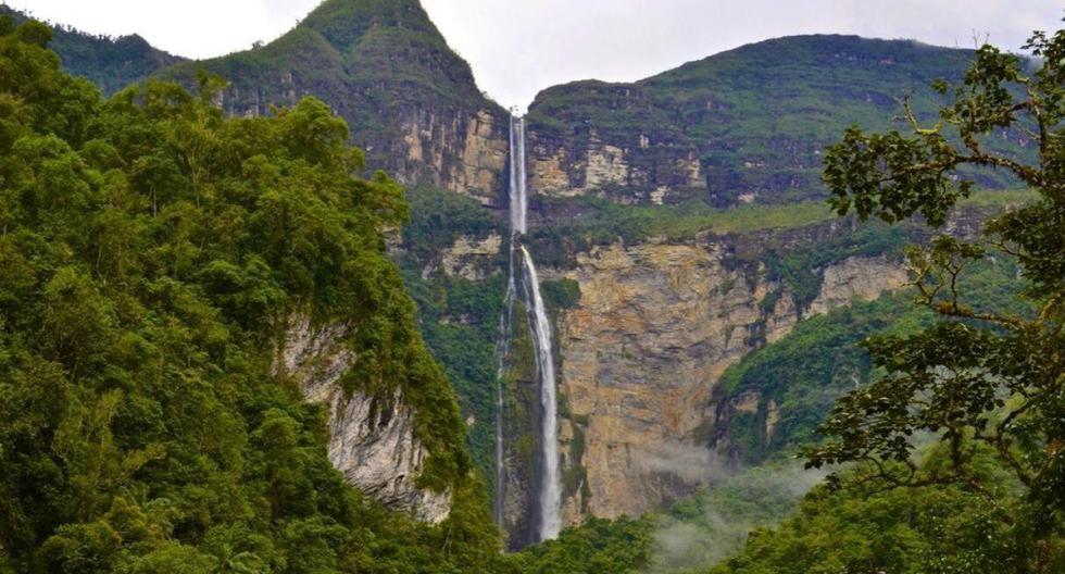 La catarata Gocta se encuentra en Cocachimba, a una hora de Chachapoyas. (Archivo / El Comercio)