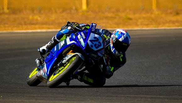 Gonzalo Zarate, motociclista peruano, buscará llegar al podio en la última fecha del torneo Yamalube R3 bLU cRU CUP. (Foto: Difusión)