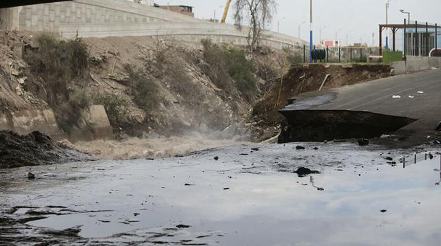 Río Rímac: pista cerca de puente Dueñas colapsó por crecida - 8
