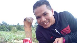 YouTube: Murió famoso domador de serpientes tras recibir mordida de cobra