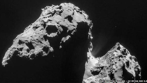 Astrónomos descubren moléculas orgánicas complejas en un cometa