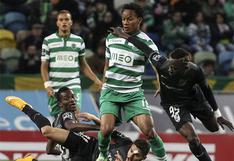 André Carrillo: Sporting Lisboa no tuvo piedad con Vítoria Guimaraes