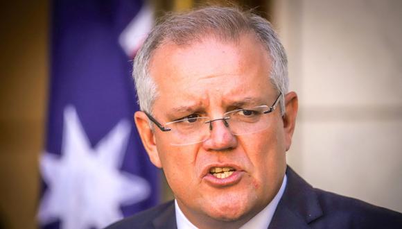 El primer ministro de Australia Scott Morrison. (DAVID GRAY / AFP).
