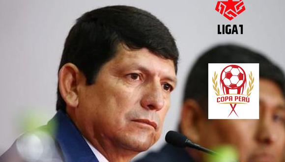 Agustín Lozano anunció las reformas para el fútbol peruano desde el 2023. Foto: Coposición.