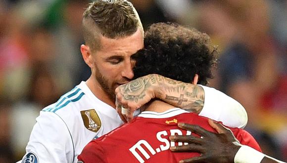Sergio Ramos envía mensaje a Salah tras duro choque durante final de Champions
