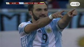 Lionel Messi y un pase majestuoso para gol de Higuaín [VIDEO]