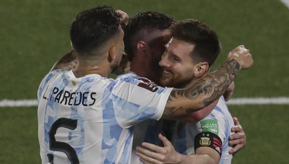 La ‘Albiceleste’ de Lionel Messi es cabeza de serie de uno de los grupos del Mundial Qatar 2022. (Foto: AFP)