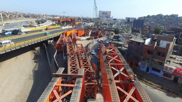 Municipalidad de Lima instala viaducto sobre Vía de Evitamiento - 3