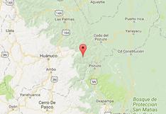 Perú: sismo de 4,1 grados se registró en Huánuco sin causar daños