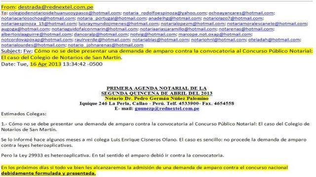 Jueza paraliza concurso de notarios en cuatro regiones - 2