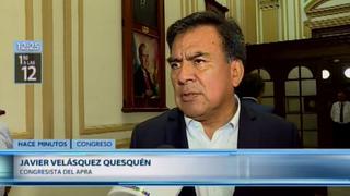 Velásquez dice no desconfiar de peritaje sobre caso de Alan García