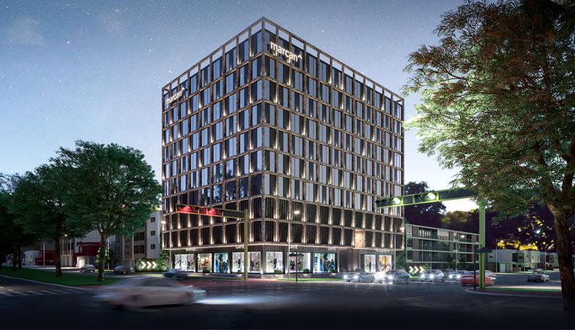 El edificio Time Aurora contará con 10 niveles para comercios, consultorios médicos y Oficinas Boutique.