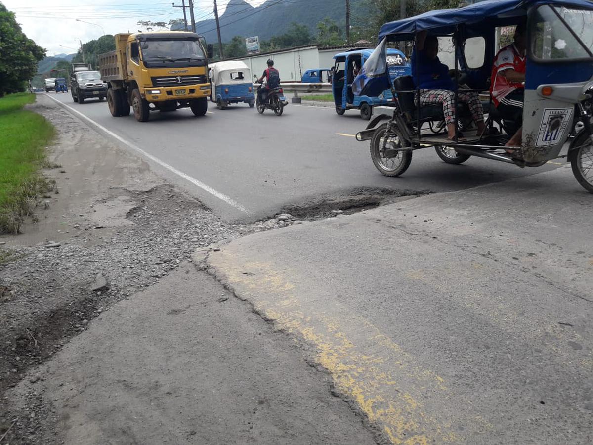 Pobladores de Tingo María temen tragedia como en Villa El Salvador por gigantescos baches en carreteras | nnpp | PERU | EL COMERCIO PERÚ