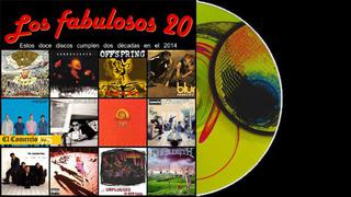 Discos emblemáticos de los noventa que cumplen 20 años en 2014