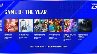 The Game Awards 2021: ¿Cuáles son los títulos nominados a Juego del año?