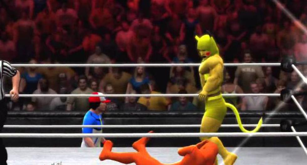 Mira el video viral de YouTube sobre Pikachu y Charmander de Pokemón y el día que pelearon en WWE. (Foto: Captura Video YouTube)
