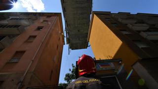 Génova:Las casas bajo el puente colapsado no volverán a ser habitables | FOTOS