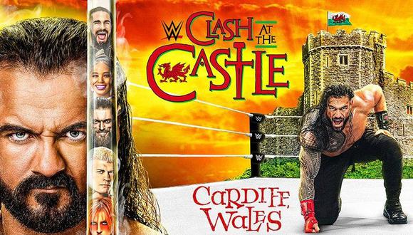 Cartelera y horarios de WWE Clash at the Castle 2022. (Foto: WWE)