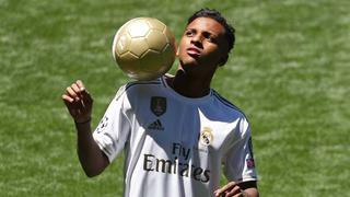 Real Madrid: brasileño Rodrygo fue presentando como refuerzo en el Santiago Bernabéu