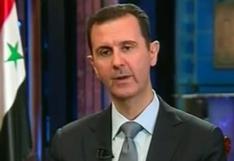Bashar Al Assad estima que destruir armas químicas tomará "un año o más"
