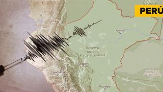 Loreto: sismo de magnitud 5.7 se reporta esta mañana en la ciudad de Pastaza