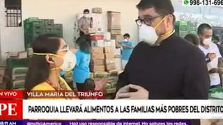 Coronavirus en Perú: parroquia repartirá alimentos a familias en extrema pobreza de Lima Sur