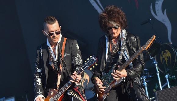 Johnny Depp volverá a los escenarios con la próxima gira anunciada por Hollywood Vampires. (Foto: LOIC VENANCE / AFP)