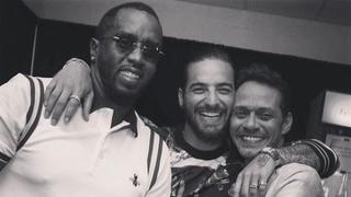 Instagram: Maluma presume foto junto a Puff Daddy y Marc Anthony tras show