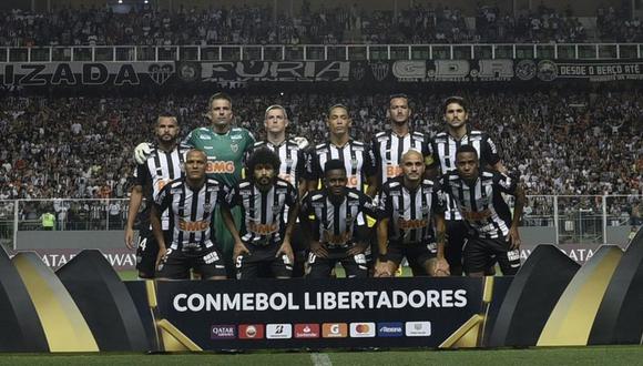 Atlético Mineiro concretó su clasificación en Belo Horizonte tras igualar sin goles ante Defensor Sporting por Copa Libertadores (Foto: AFP)