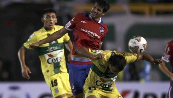Cruzado debutó en la Copa con derrota de Nacional en Bolivia