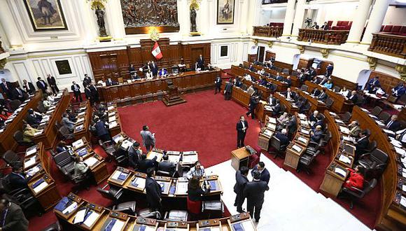 El pleno del Congreso de la Rep&uacute;blica aprob&oacute; hoy la ley que busca desincentivar el transfuguismo en el Parlamento. (Foto: Congreso)