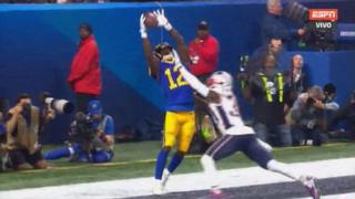 Super Bowl LIII: Jason McCourty evitó el primer touchdown de los Rams con una gran jugada defensiva | VIDEO