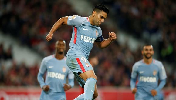 Mónaco goleó 4-0 a Lille con doblete de Radamel Falcao. (Foto: AFP)