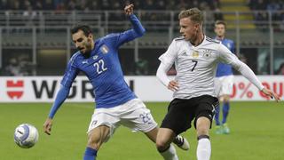 Italia empató 0-0 ante Alemania por amistoso internacional