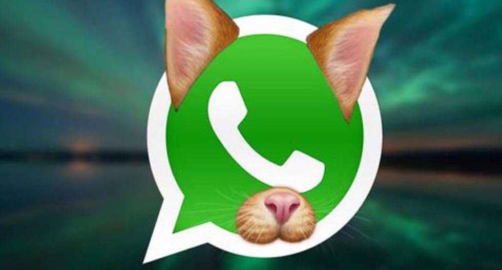 Ya no hay vergüenza. WhatsApp permitirá poner filtra a tus fotos y videos, una característica propia de Snapchat. (Foto: Captura)