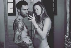 Adam Levine: así luce su esposa el embarazo de su primer hijo 