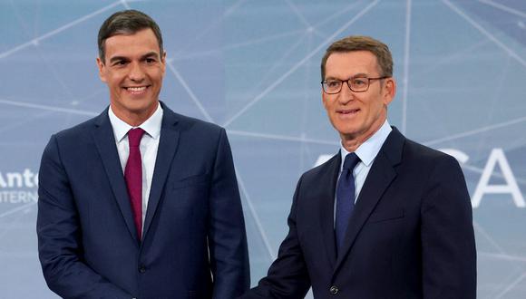 Pedro Sánchez aclaró que no se reunirá con Alberto Núñez Feijóo hasta que haya un candidato formal a gobernar España. (Foto: PIERRE-PHILIPPE MARCOU / AFP)