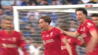 Para eso entró: Tsimikas marcó el gol de Liverpool y aseguró el título de la FA Cup ante Chelsea | VIDEO